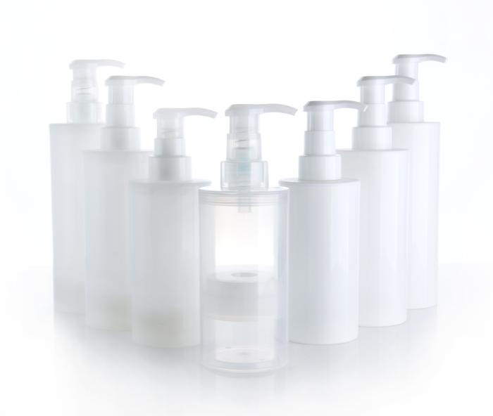 New airless containers for body care by Sunrise Pumps